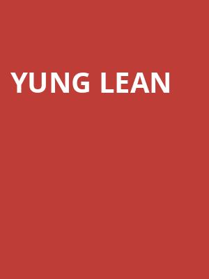 Yung Lean at O2 Academy Brixton